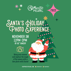 Pacific Pearl Announces Santa's Holiday Photo Experience