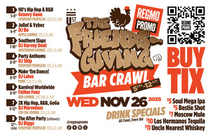 The Friendsgiving Bar Crawl - Washington, DC 11.26.25