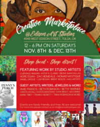 Creatives Marketplace: 2nd Saturdays @ Edison Art Studios