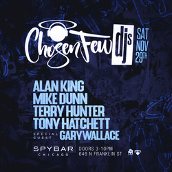 The Chosen Few Djs at The Legendary Spybar. A House Music Day Party.