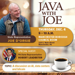 Chat with PA State Reps: A discussion on AI, data centers and bitcoin