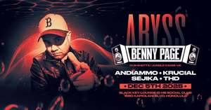 Abyss DNB - BENNY PAGE (Dub Shotta | Jungle Cakes - UK)