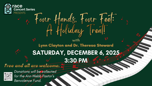 Grace Concert Series presents Four Hands, Four Feet: A Holiday Treat!