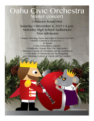 Oahu Civic Orchestra's FREE Winter Concert