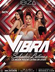 Latin Night in Salt Lake City | Vibra Sabados Latinos Nov 22