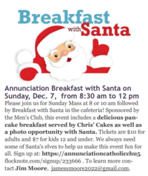 Breakfast with Santa