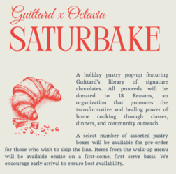 Guittard x Octavia Saturbake