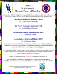 Tour of Doylestown's Historic Places of Worship