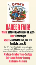 Dayly’s Farm Market Career Fair