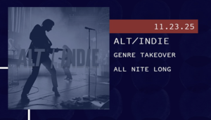 Genre Takeover: Alt/Indie
