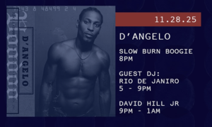 Slow Burn Boogie: D’Angelo