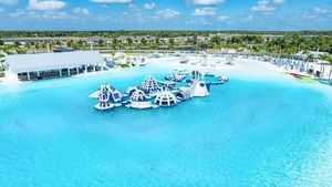 Synthetic Ice Rink at Brightwater Lagoon