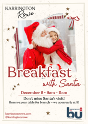 Breakfast with Santa at Karrington Rowe