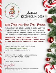 Christmas Golf Cart Parade