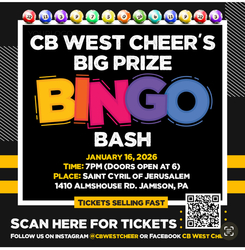 CBWest Cheer 1st Annual Bingo Bash