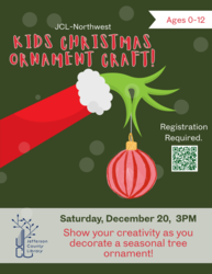 Kids' Christmas Ornament Craft!