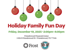 Frost Holiday Family Fun Day | Friendswood