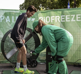 Biofreeze Pain Relief Zone at the Dallas Marathon
