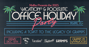 The 2025 Vacation® & Poolsuite Office Holiday Party