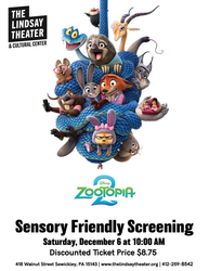"Zootopia 2" Sensory Friendly Screening