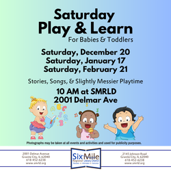 Saturday Play & Learn For Babies & Toddlers