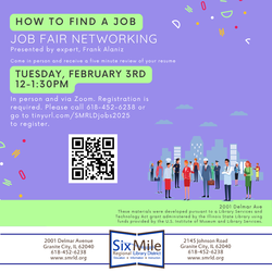 Job Search Training Session Series presented by expert, Frank Alaniz