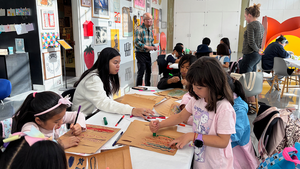 Free Art Workshop: Woven Prints