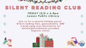 Silent Reading Club: Holiday Party & Book Swap (Registration Required)