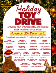 New Jersey McDonald’s Owner/Operators Host 9th Annual Toy Drive Across Restaurants
