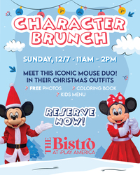 Mouse Duo Character Brunch 12/7
