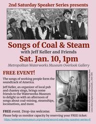 Second Saturday Speaker Series: Songs of Coal and Steam