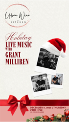 🎄✨ Holiday Live Music with Grant Milliren ✨🎄