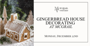 Gingerbread House Decorating at McGrail