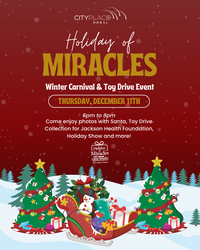 Holiday of Miracles Winter Carnival and Toy Drive at CityPlace Doral