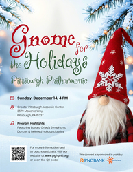Pittsburgh Philharmonic presents "Gnome for the Holidays!"