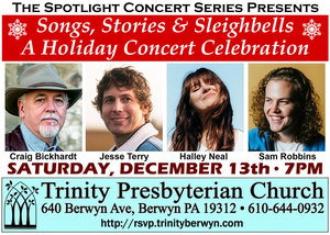 Free Holiday Concert: Top-Tier Folk Artists Light Up Trinity Presbyterian Church's Spotlight Concert