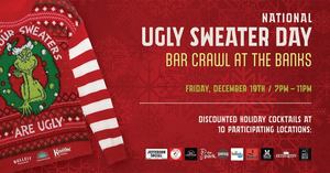 National Ugly Sweater Day Bar Crawl