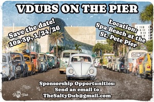The Salty Dub Presents: 2nd Annual, Vdubs on the Pier