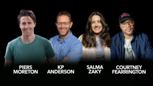 Salma Zaky, Courtney Fearrington, Piers Moreton, KP Anderson