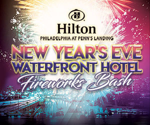 New Year's Eve ULTIMATE Fireworks Bash at the Hilton Penn's Landing
