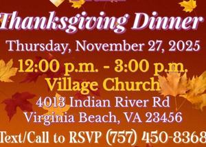 FREE Thanksgiving Dinner