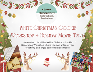 Share this event  Like Event White Christmas Cookie Decorating Workshop + Holiday Movie Trivia