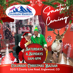 Free Santa Photos @ Colorado Christmas Bazaar