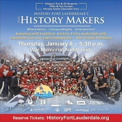 History Fort Lauderdale’s 29th Annual History Makers Fundraiser Honoring The Florida Panthers