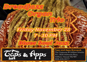 🎶 Feel the Groove with the Dreadjazz Organ Trio! 🎶