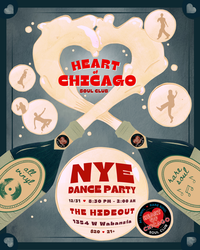 New Years Eve Heart of Chicago Soul Club Dance Party!