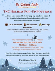 Nicholas Center Holiday Pop Up at The Westchester Children's Museum