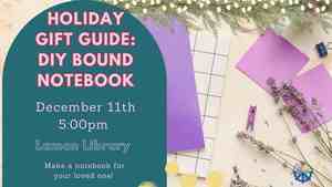 Holiday Gift Guide: DIY Bound Notebooks