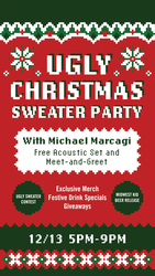 Ugly Christmas Sweater Party with Michael Marcagi