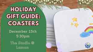 Holiday Gift Guide: DIY Coasters